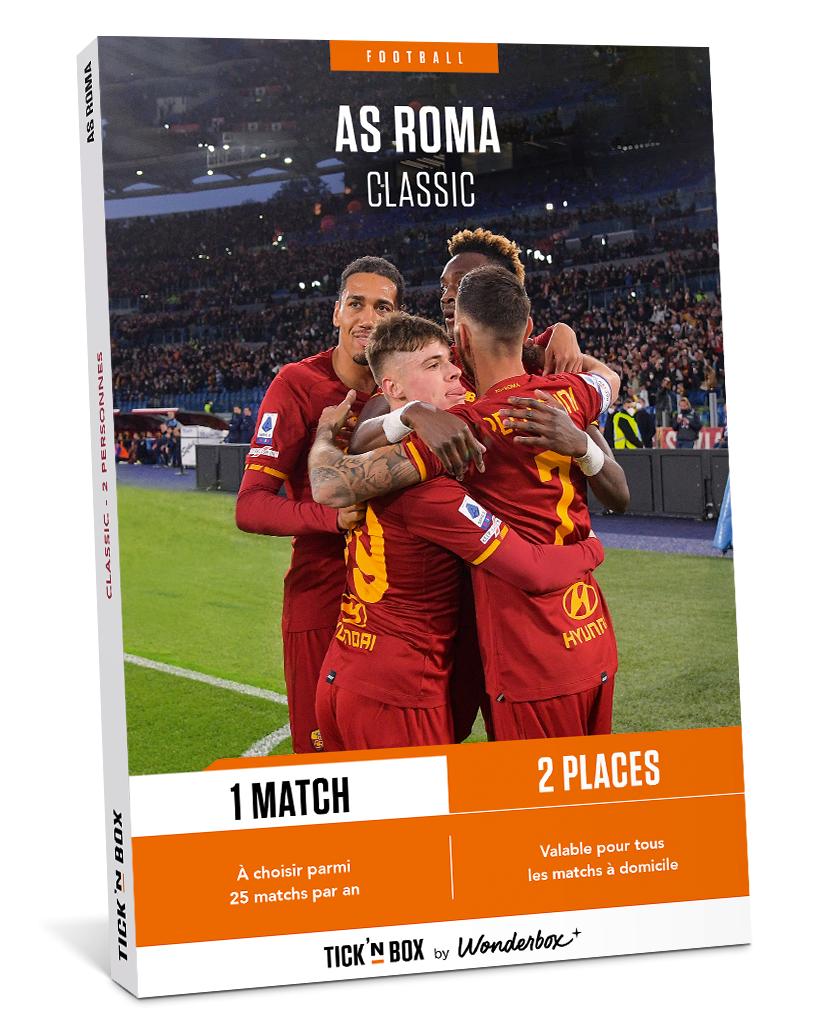 Coffret Cadeau AS Roma - Match en duo