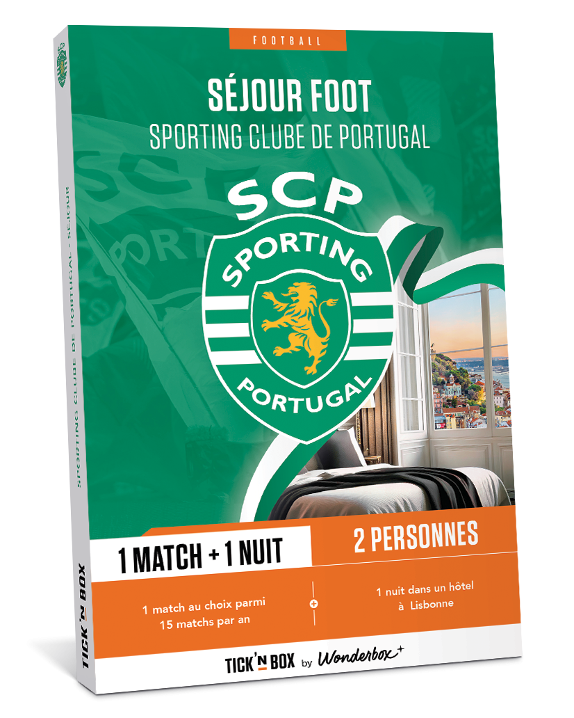 Coffret Cadeau Sporting Club Portugal - Séjour en duo