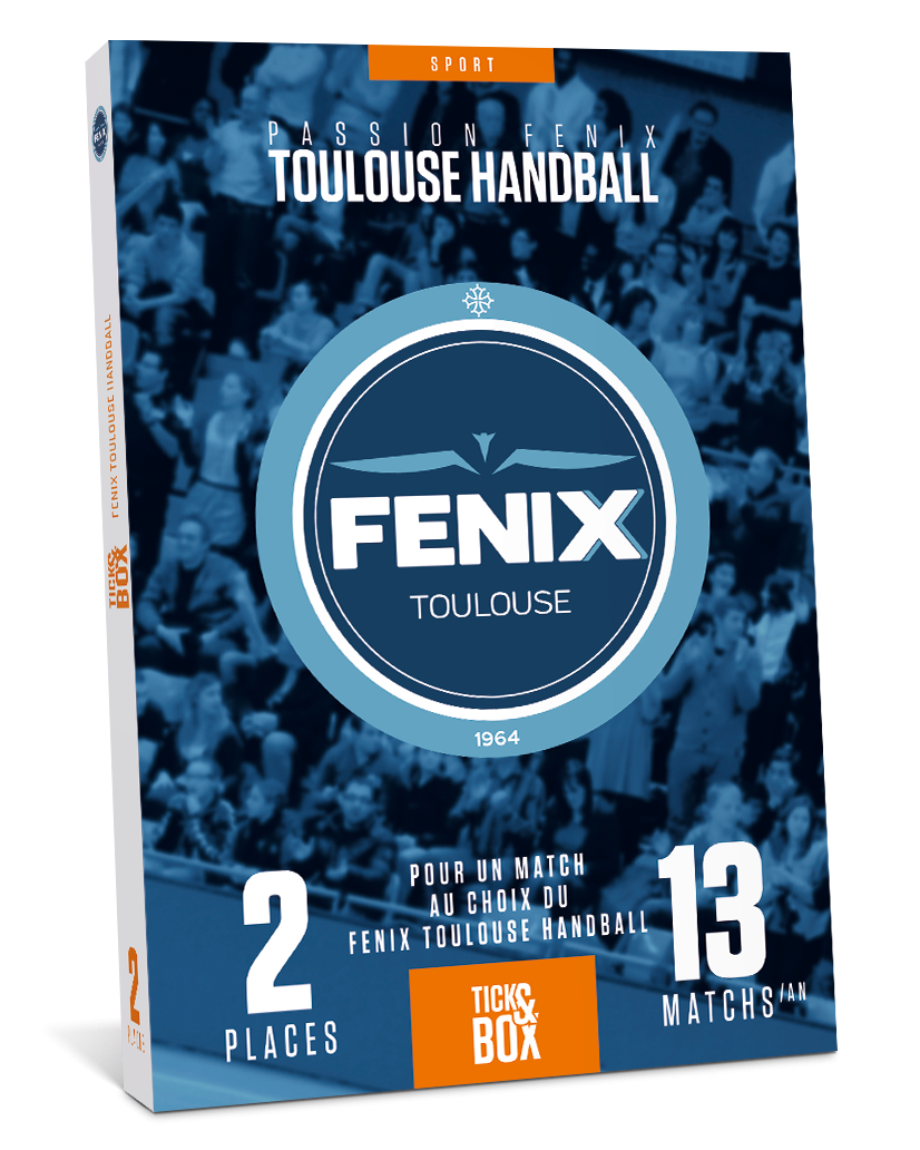 Box cadeau match handball Fenix Toulouse Handball - Stadiumbox Fenix  Toulouse Handball
