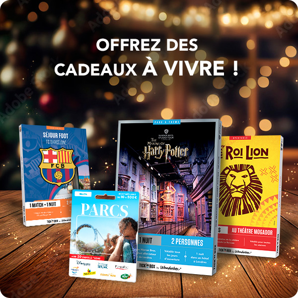 Tous Les Coffrets Cadeaux Sports, Parcs Et Spectacles - Tick'nBox